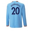 Herren Fußballbekleidung Manchester City Bernardo Silva #20 Heimtrikot 2022-23 Langarm